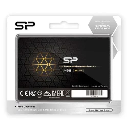 حافظه اس اس دی اینترنال 512 گیگابایت سیلیکون پاور مدل Silicon Power Ace A58 Int