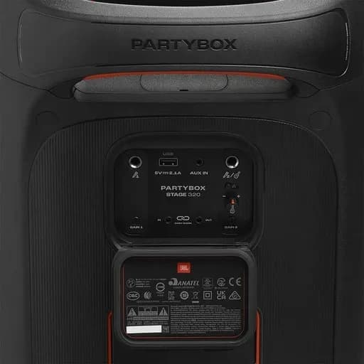 اسپیکر بلوتوثی قابل حمل جی بی ال مدل JBL PartyBox Stage 320 توان 240 وات
