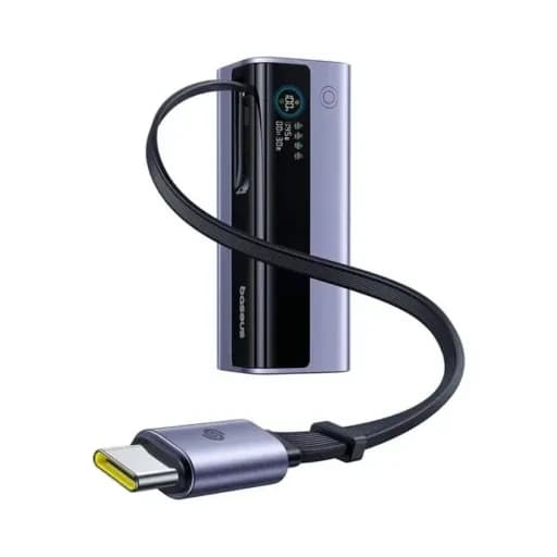 پاوربانک باسئوس EnerGeek GR11 ظرفیت 20000 میلی‌آمپر ساعت توان 145 وات
