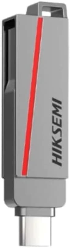 فلش مموری 64 گیگابایت هایک سمی مدل Hiksemi Dual Slim E307C U3 USB 3.2