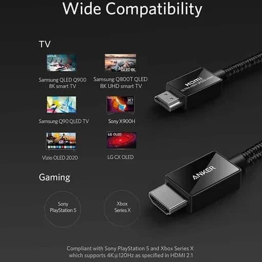 کابل HDMI انکر مدل Anker A8743 طول 2 متر