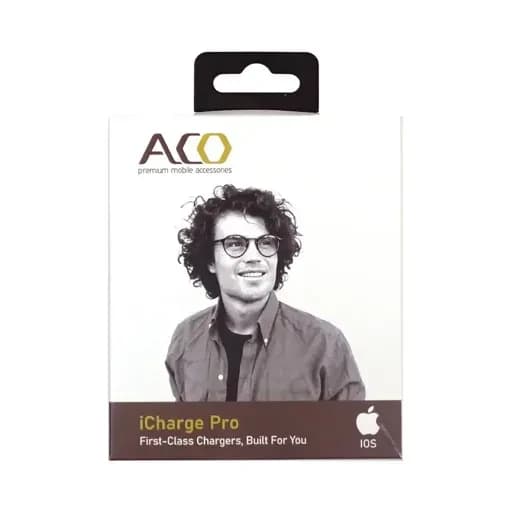کابل شارژ USB به لایتنینگ آکو مدل Aco I Charge Pro طول 1 متر